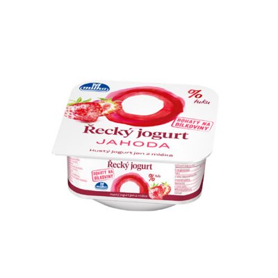Řecký jogurt jahoda 140 g